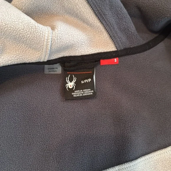 Men’s Spyder zip up with hoodie - Picture 3 of 5